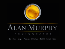 Tablet Screenshot of alanmurphyphotography.com